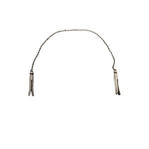 Sterling Silver Baby Bib Clips # 19691